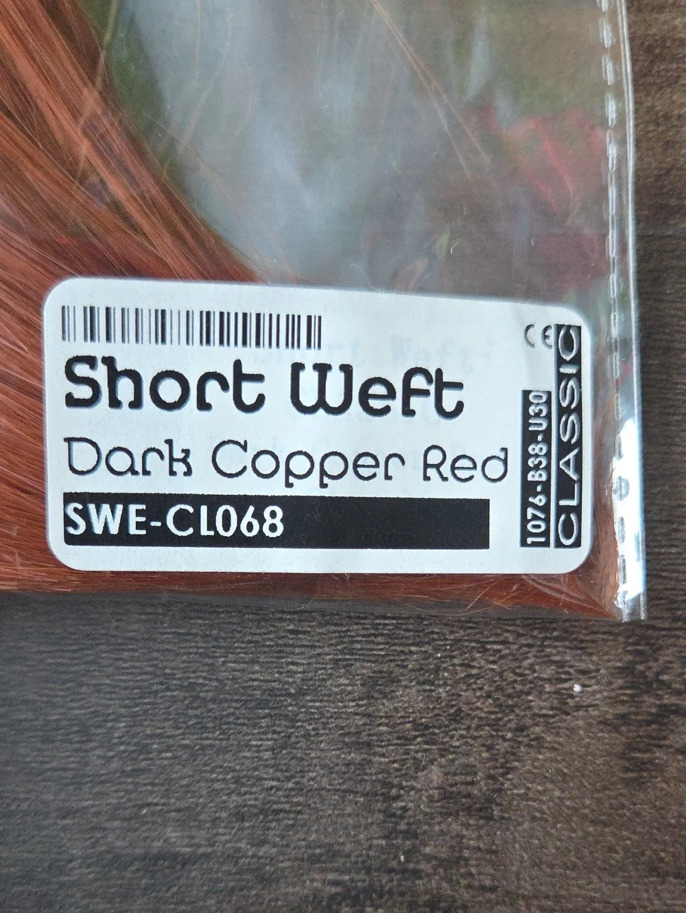 Arda Wigs - Short Weft in Dark Copper Red (SWE-CL068)